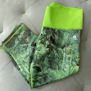 Tropical adidas capris! Size M